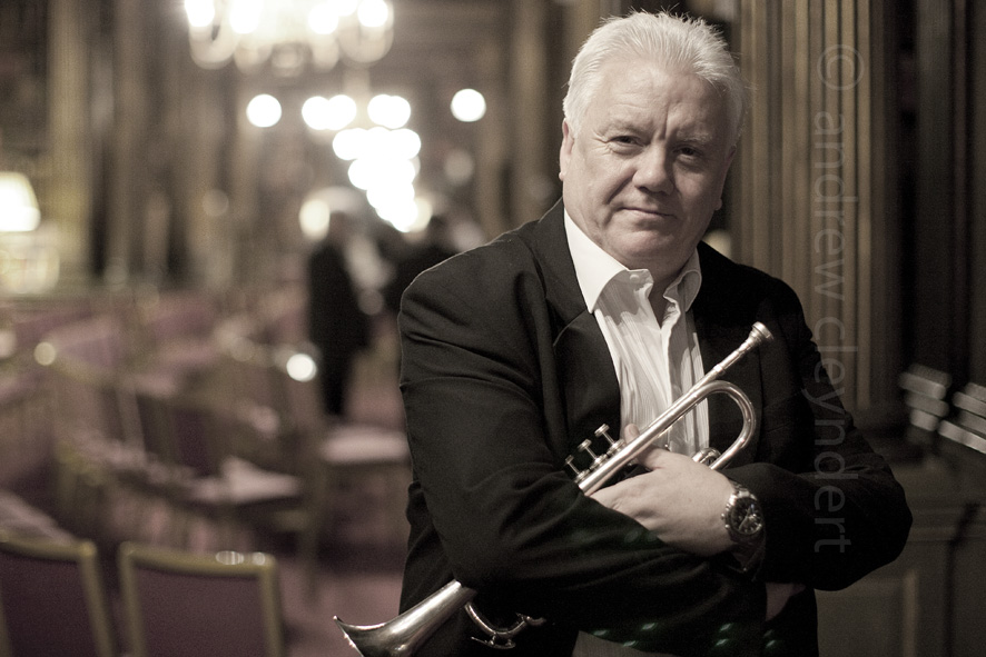 Bruce Adams - Jazz Trumpeter, photograph, portrait