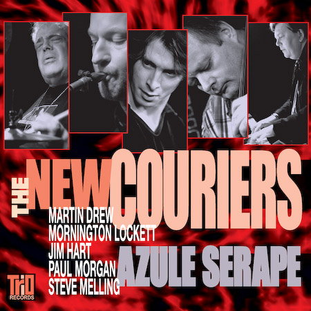 The New Couriers - Azule Seraph - with Martin Drew, Mornington Lockett, Jim Hart, Steve Melling, Paul Morgan.